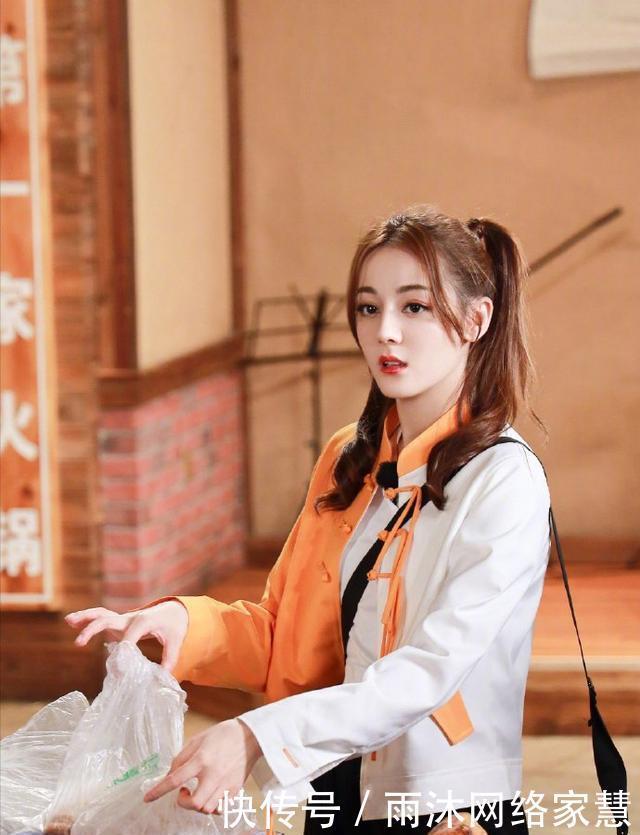 杨幂|杨幂迪丽热巴郑爽angelababy的双马尾造型,谁赢了