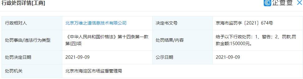 最后一天|有书APP违反价格法被罚