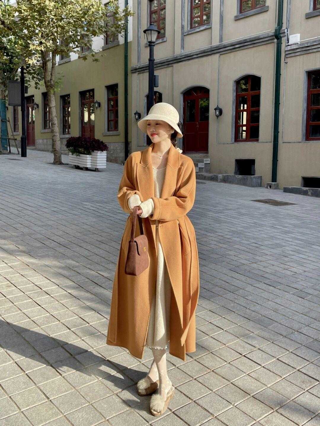 大衣|复古高雅的大衣搭配,带你梦回民国