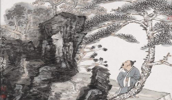  落照|人生多喧扰，诗人司空曙独吟《松下雪》：落照入寒光，偏能伴幽寂