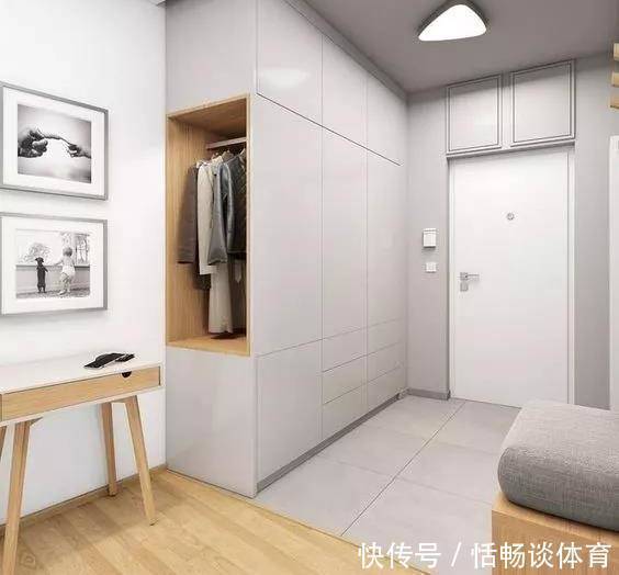 卧室|衣柜转角打半圆角已不流行了，留个30cm做一个凹槽，实用百倍