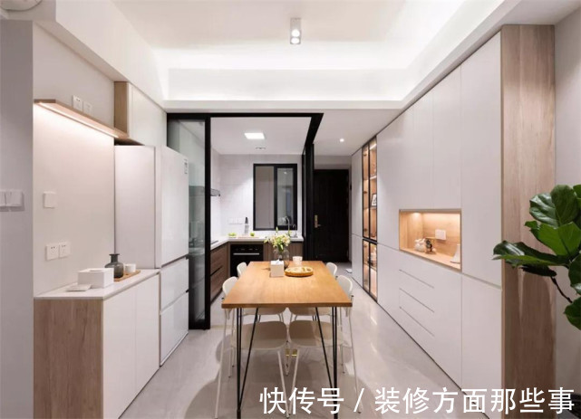 小户型|79平现代风小户型二居室，有很多墙作为隔断增加舒适感