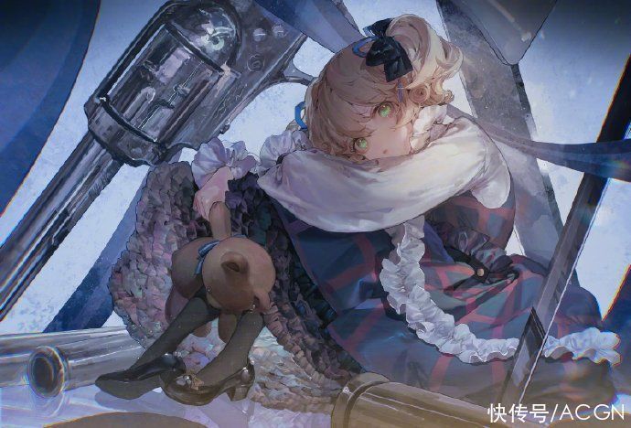 奈奈|画师笔下的短发双马尾妹子太可爱了,先收藏一波