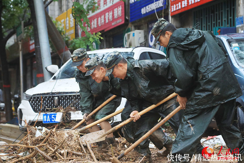 巩义市|武警第一机动总队某支队：紧急驰援抗洪一线