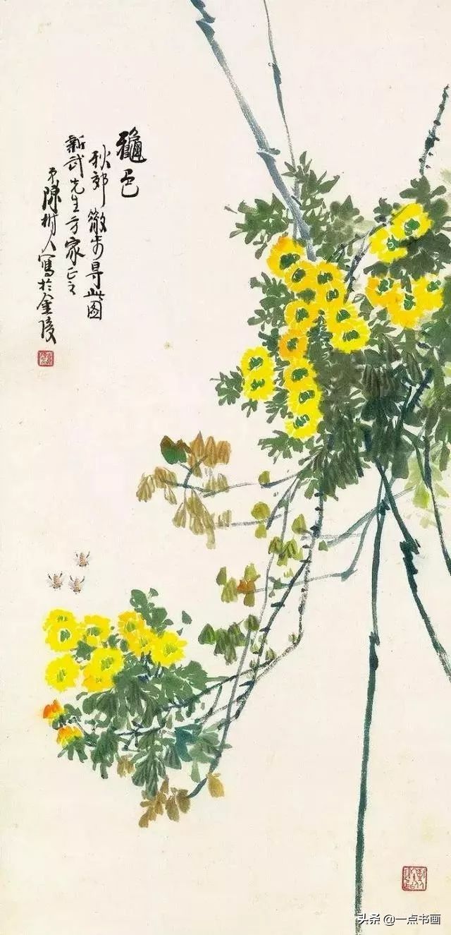 陈树人|陈树人的花鸟，赏心悦目