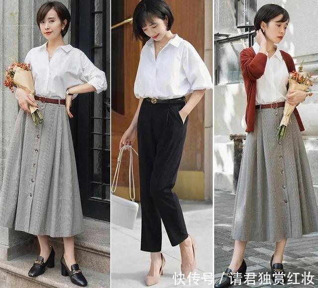 深秋季节,三四十岁女人这样穿,时髦减龄又显气质