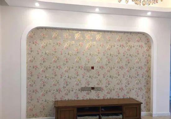 客厅|108平新房装修结束，家具陆续上齐，客厅背景墙看着不丑但是土！