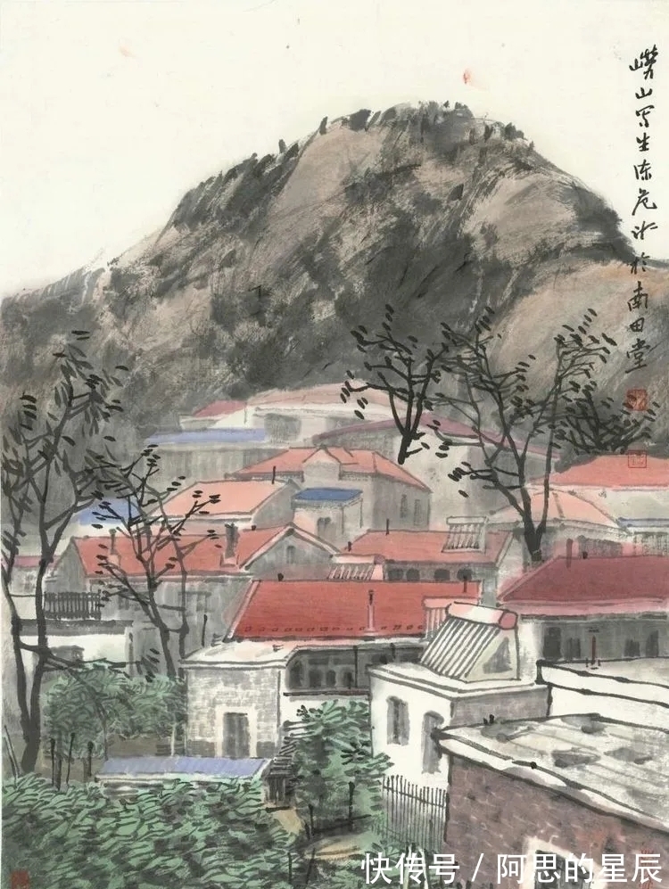 田园！有田园的诗意，有诗意的田园｜陈危冰山水画