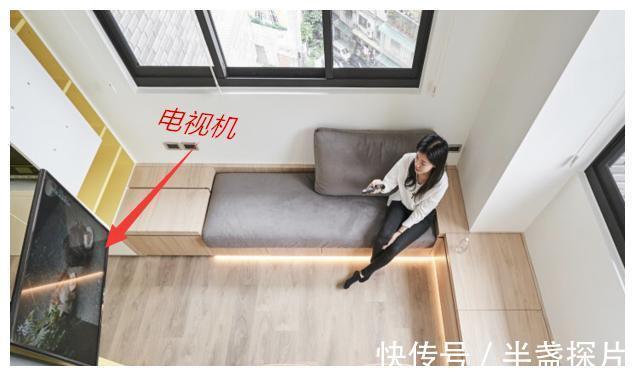 卧室|40㎡两房一厅,全屋打满柜子,称得到上小户型“教科书”式设计!