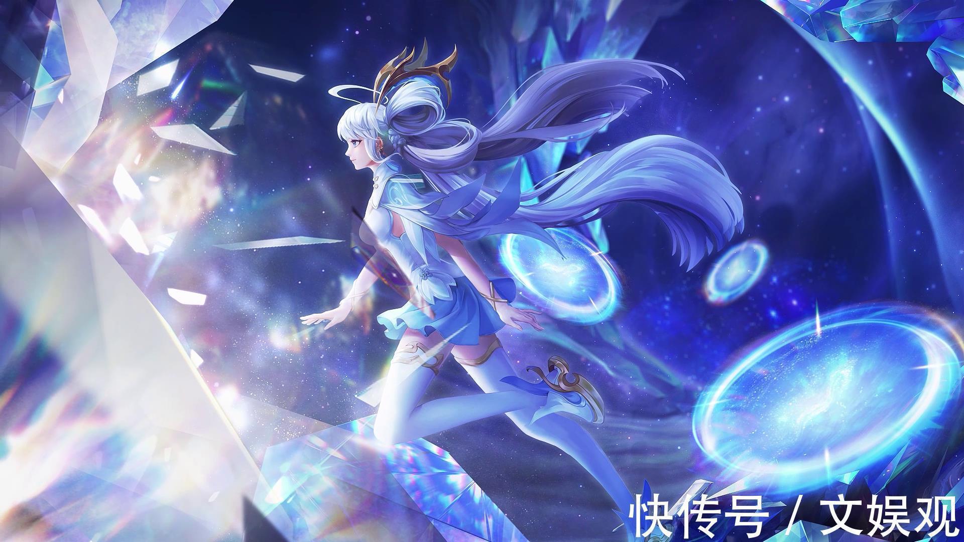 动画|王者荣耀与国际版AoV首款联动皮肤动画挺美!两点十分制作