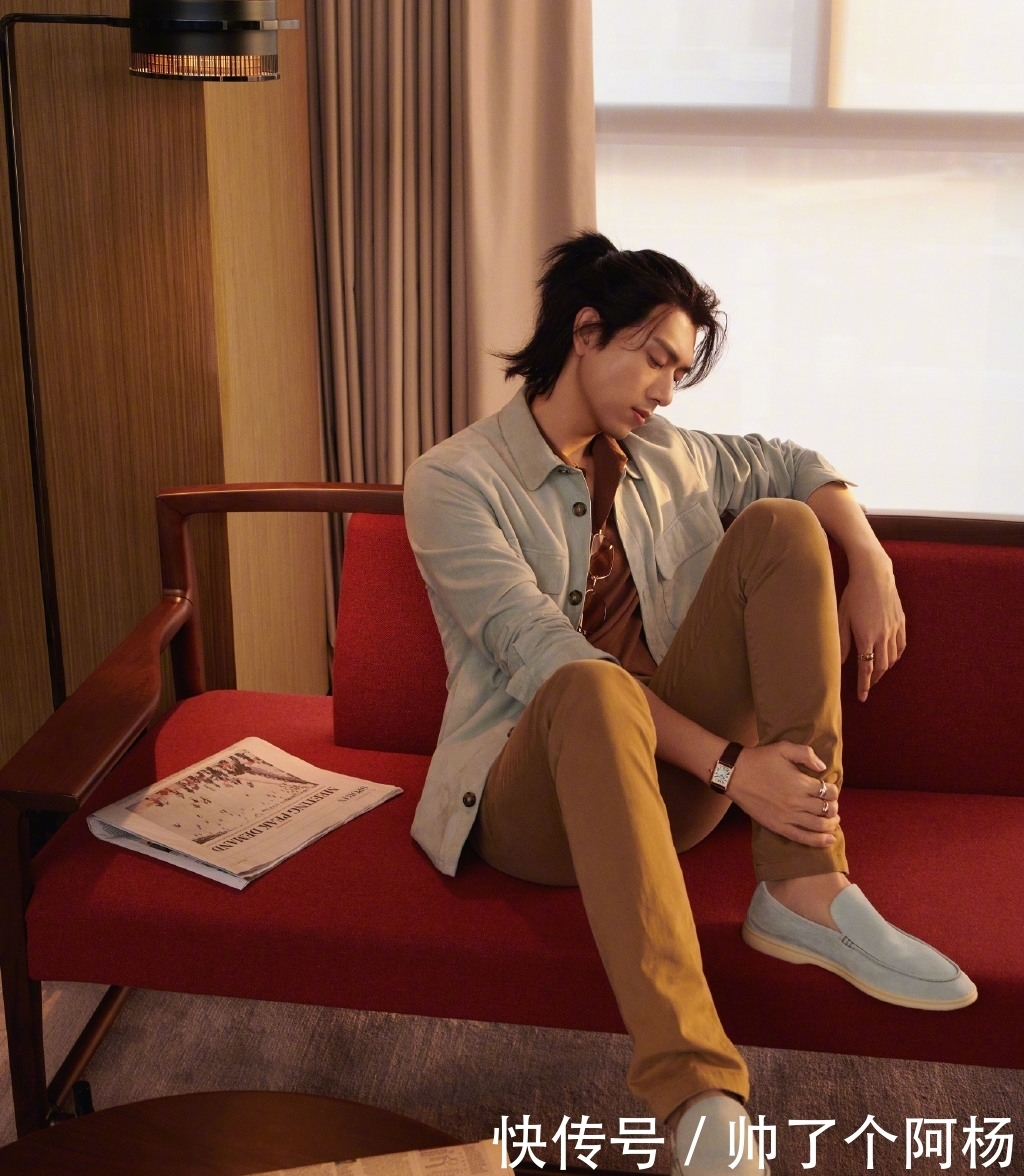 李现留长发,居然是这种效果,真是让人想不到!