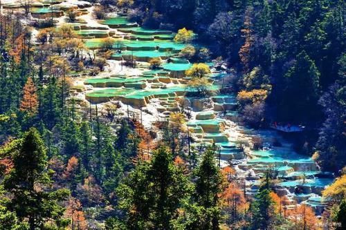 黄龙风景名胜区|我国唯一高原湿地，被誉为“人间瑶池”，被大自然的鬼斧神工震撼