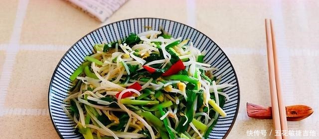 炒豆芽老出水咋办教你“回锅法”,豆芽脆嫩爽口又解腻