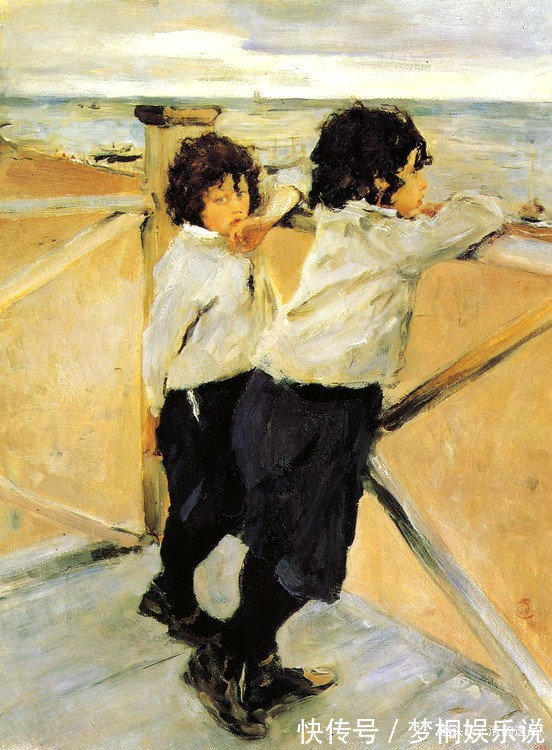 肖像画家!俄罗斯杰出的肖像画家,列宾的学生谢洛夫,油画作品欣赏