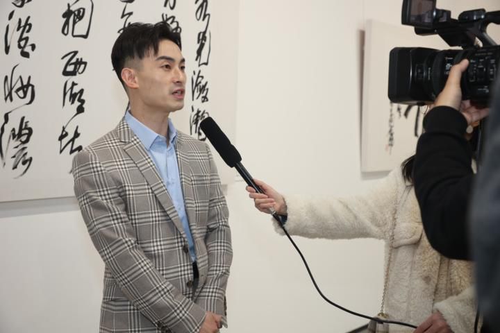  开幕|“写不尽的世界”李名郎书法作品展，昨日在云栖小镇谷田美术馆开幕