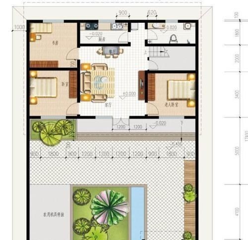 欧式|谁说中式的比不上欧式的,最美的二层中式小院,17万造价