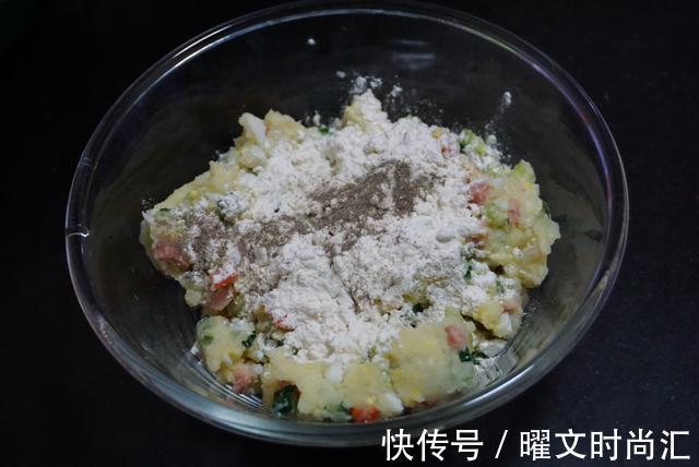 火腿丁|简单快手的营养早餐,10分钟就能搞定,外酥里嫩太好吃了