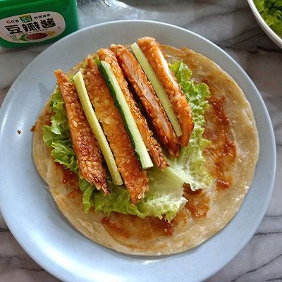 招牌|#一勺葱伴侣，成就招牌美味#十分钟快手早餐 之手抓饼