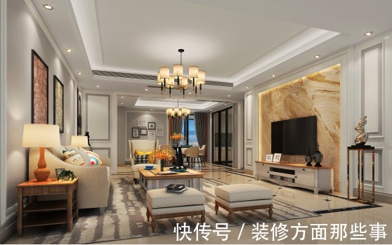 四居室|160平简欧风四居室,这个家给人繁忙都市无法给予的畅快