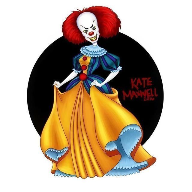 白雪公主#迪士尼公主变成恐怖“怪物”,丧尸让人害怕,吸血鬼画风妖娆