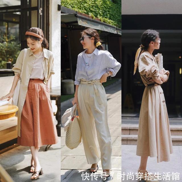 半裙|女人到了30+,别再刻意追求少女感,这3种穿搭思路,减龄又好看