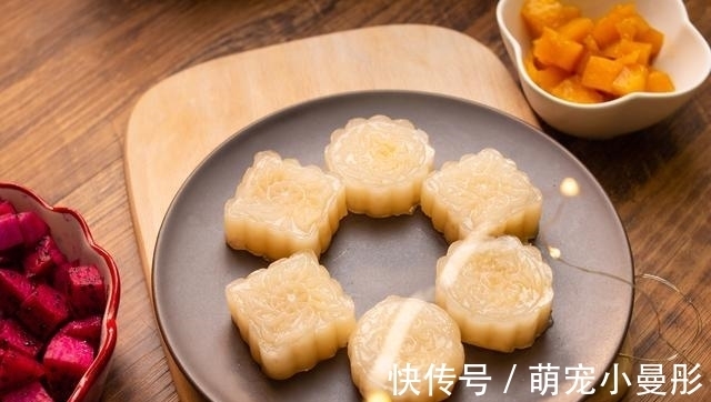 烤箱|只用1碗西米,不用烤箱,就能做出外面几百元1盒的冰皮月饼