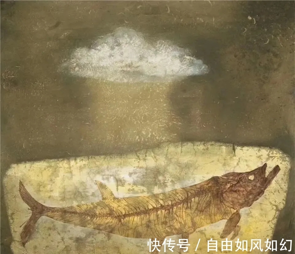 中国画#一种近似于油画的效果，却有着中国画的诗意韵律｜王旭花鸟画