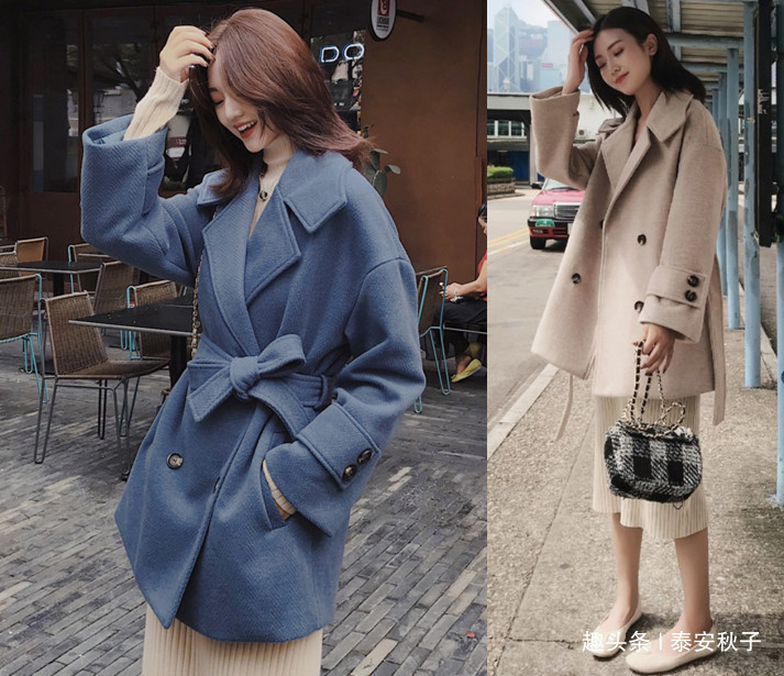 大衣 秋冬大衣的时尚穿搭轻熟中带点俏皮,温柔又减龄!
