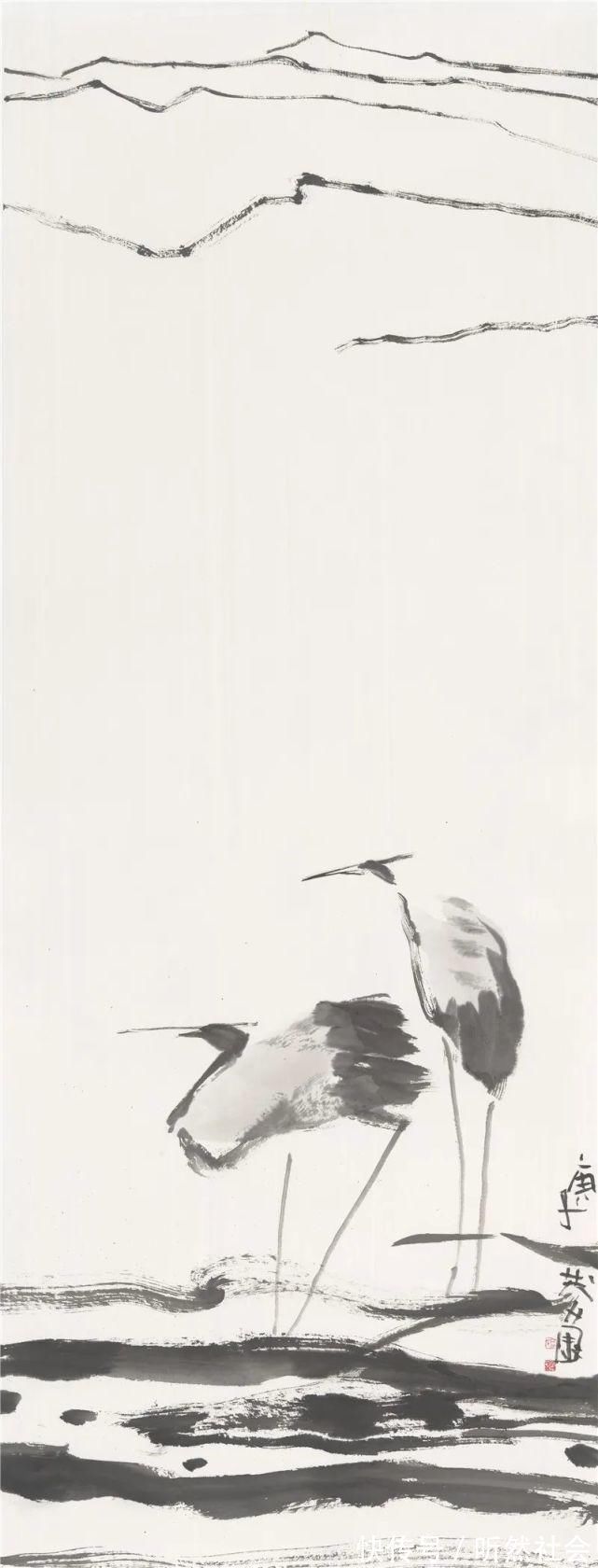 关河#“关河一望——郭莽园作品展”开幕仪式暨文人画的当代价值学术座谈活动