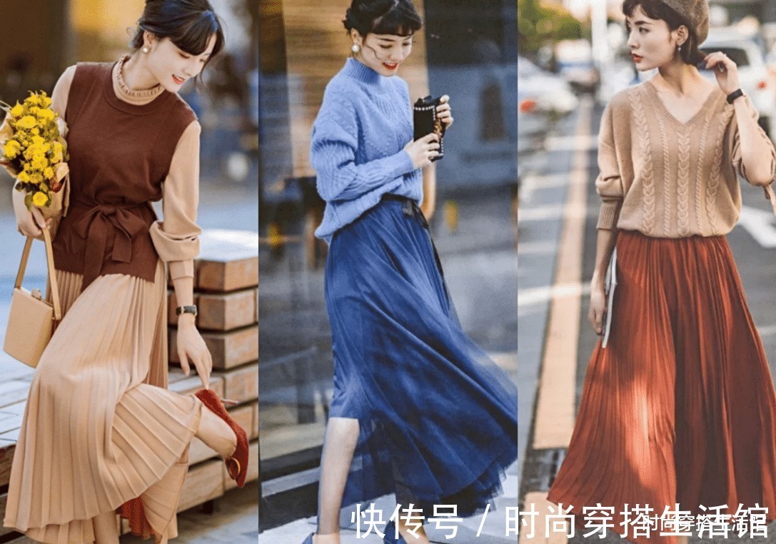 tips 换季别着急买买买,一件“针织衫”搞定所有搭配,简单大方有气质