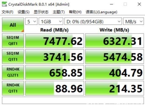 ps5|读取稳稳的过7400MB/s，非常给力、威刚翼龙S70 Blade固态硬盘 评测