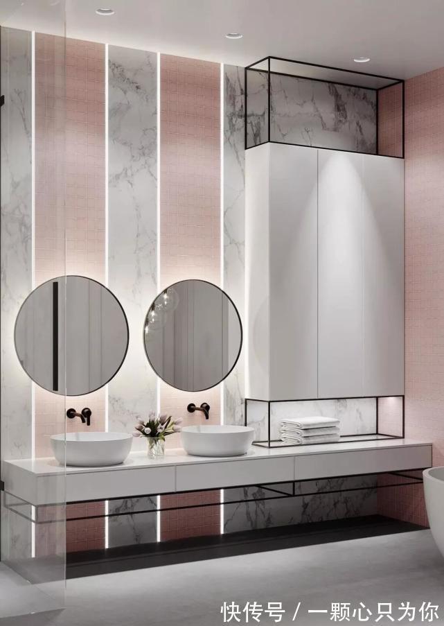 生活质量|一个漂亮的洗漱台，惊艳整个家！