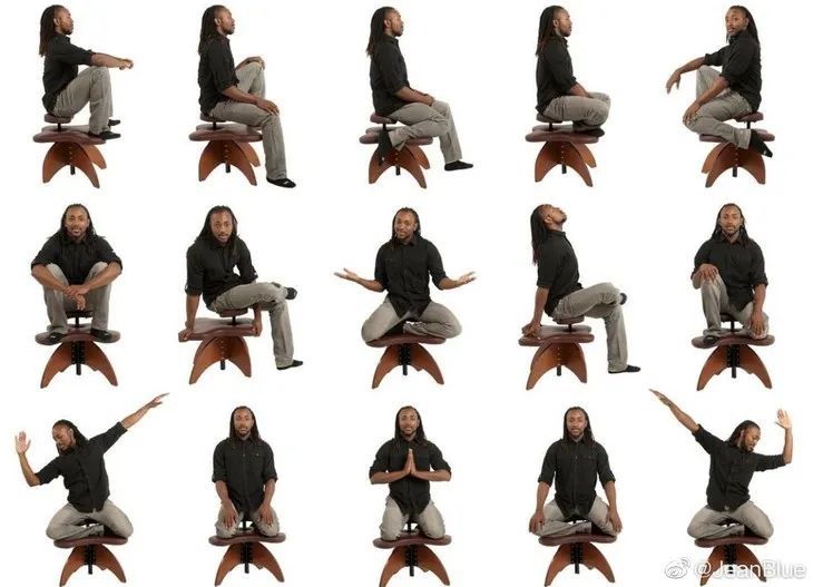 办公椅|居家第N天,某宝给我推了“盘腿神器”