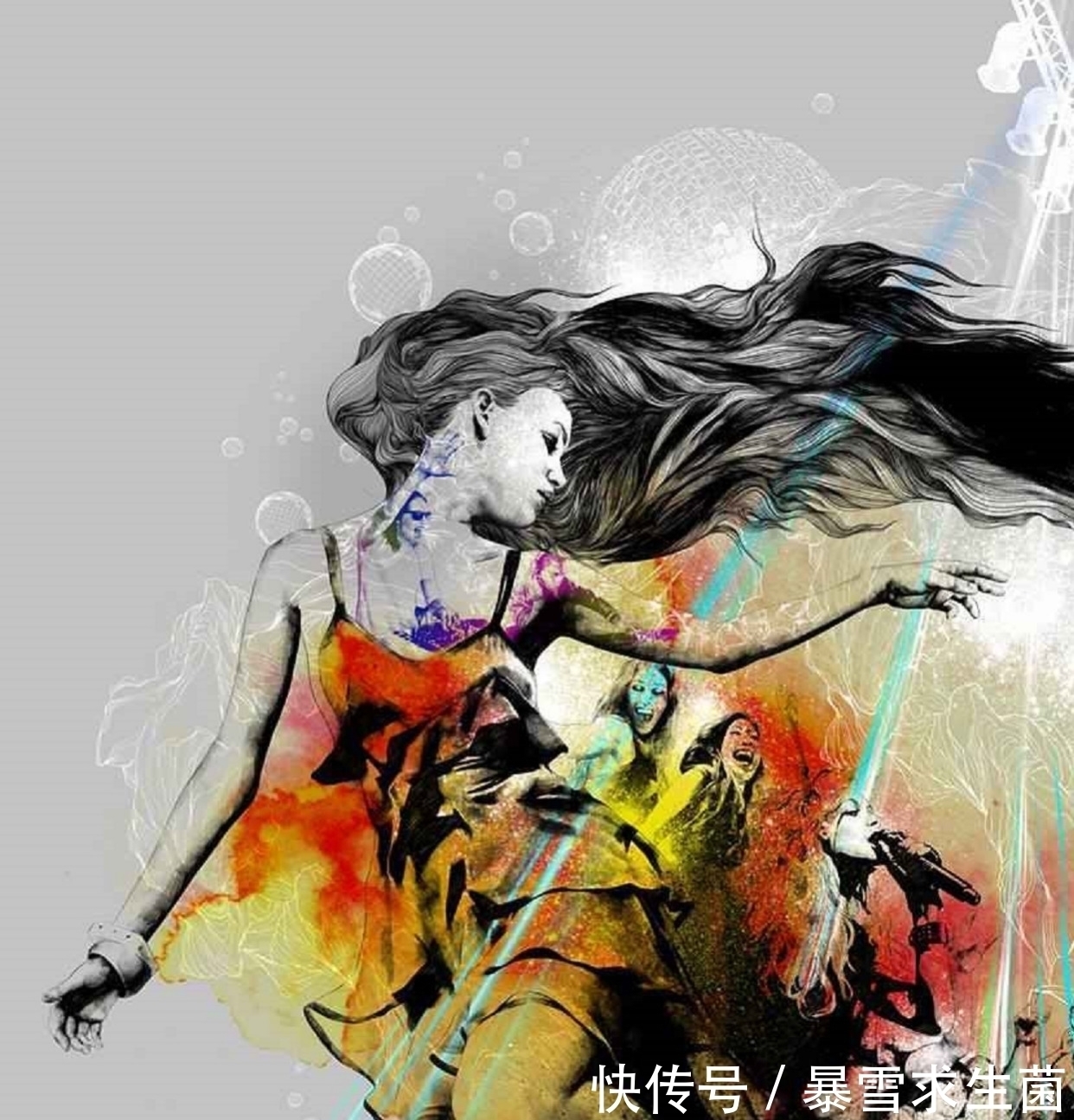 美国耐克&从女性的美貌和性感的身体中迸发出无尽的灵感——插画大师莫雷诺