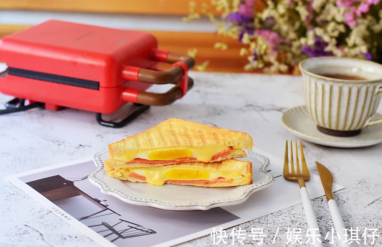 面包片|自制三明治,美味早餐食材,简单易学,满足一天上的能量
