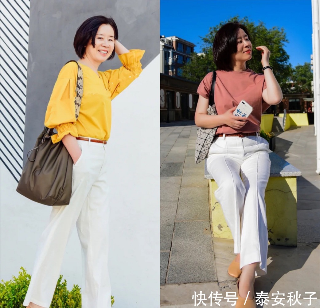 穿搭|这才是50岁女人该有的夏日穿搭:不花哨不扮嫩、自然老去就很美!
