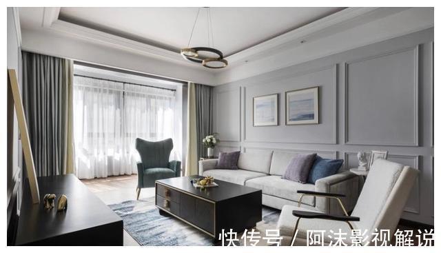 美式|他家的美式风格太漂亮了,简洁大方,经济美观,超赞的设计!