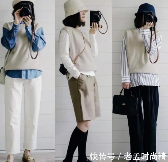 针织衫|秋季搭配要“精致”,这4种单品组成的叠穿效果,舒适又洋气