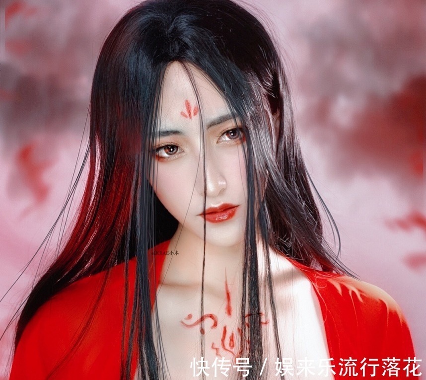 魔尊要抱抱|《天官赐福》宣姬被仿妆,男孩子的仿妆也很美