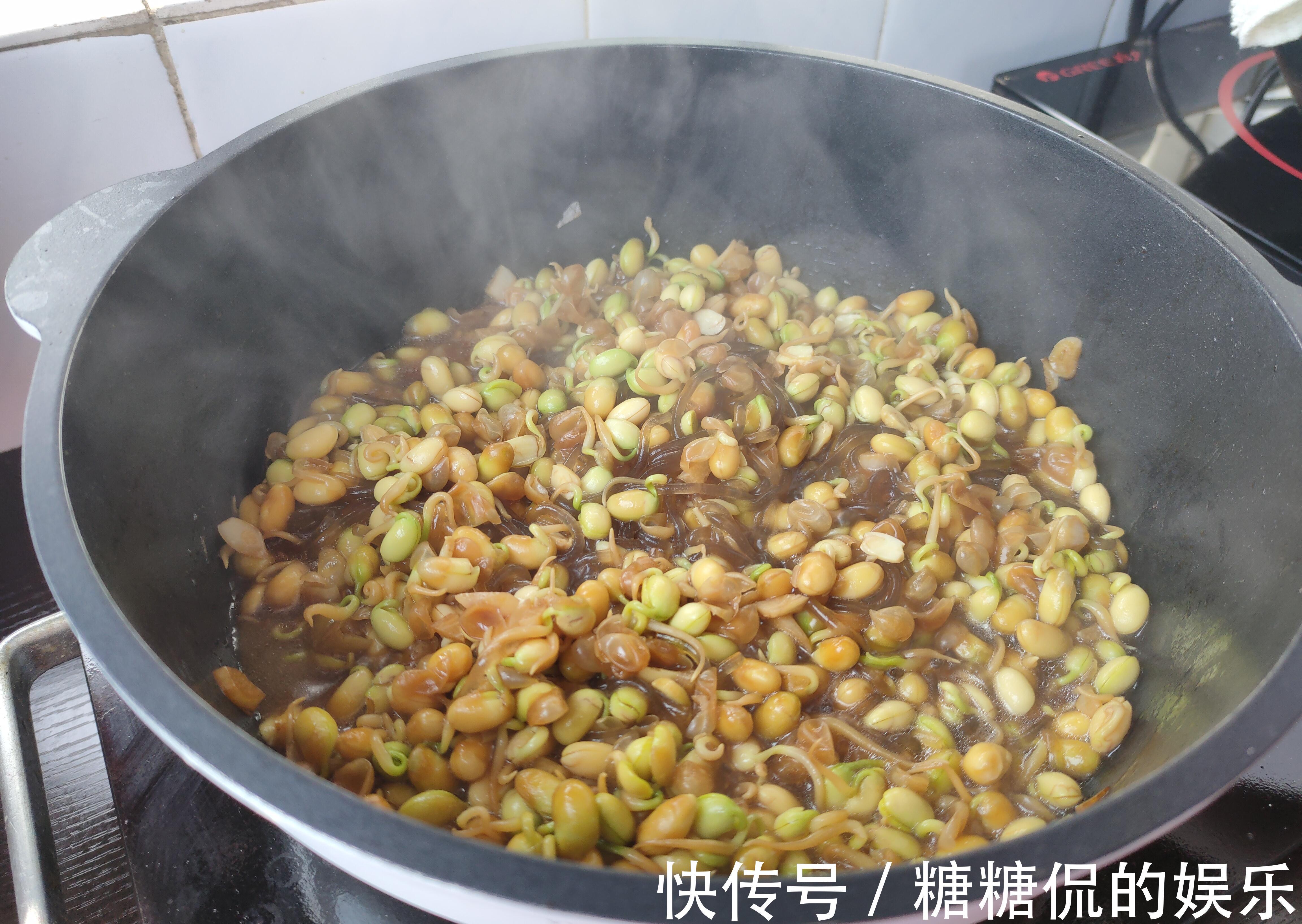 简单快手的黄豆芽炒粉条,鲜美下饭,做法简单,厨房小白也能做