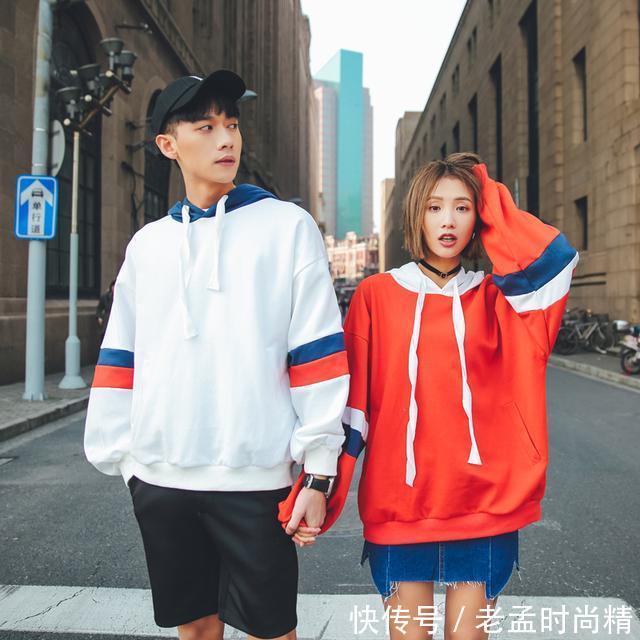 连帽 低调优雅的情侣装扮高人一筹,让爱情的味道弥漫在春季