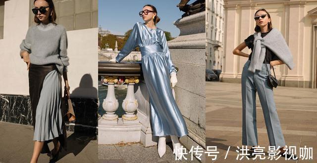 beatrice 喜欢用黑白灰来演绎中性色穿搭看看时尚达人帅气的中性穿搭!