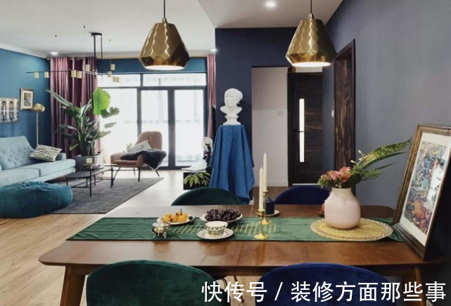 原木风|93平混搭风三居室,将原木风厨房融合到了设计中