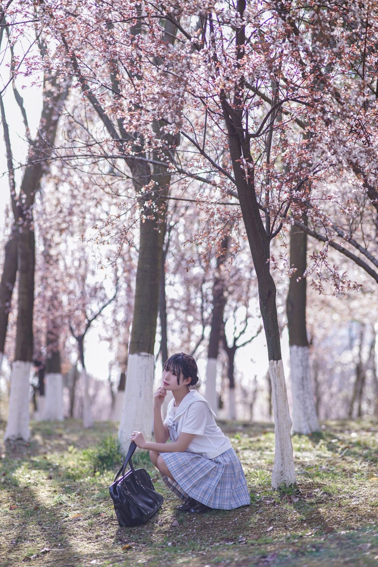 JK制服，向往春暖花开