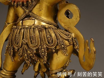 大威德金刚!明永乐,铜鎏金大威德金刚立像