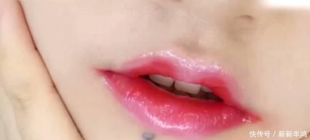 唇蜜|口红太贵?姑娘只用了1支口红 画出了8种唇色!
