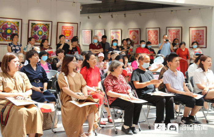 中国共产党|2021“妙手映初心”东营市剪纸艺术作品展开幕