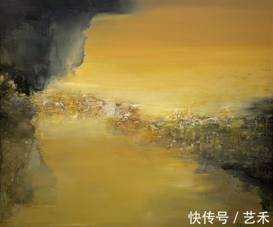 布面油画@薄云:新意象油画