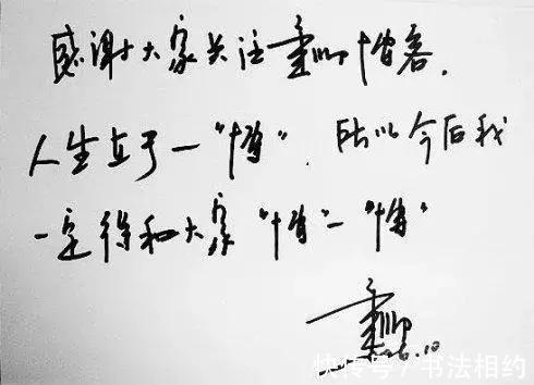 毛笔书法$淡出春晚的董卿,其书法却被盛赞,沉稳开阔,网友:才女书法