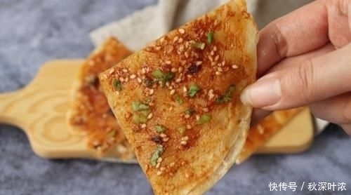 营养|早餐,我家常吃这种饼,不用揉面,5分钟搞定简单省时有营养